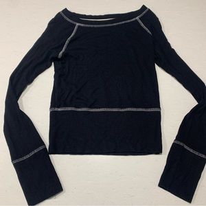 Guess, size M, black long sleeve